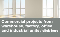 commercial projects and industrial developments